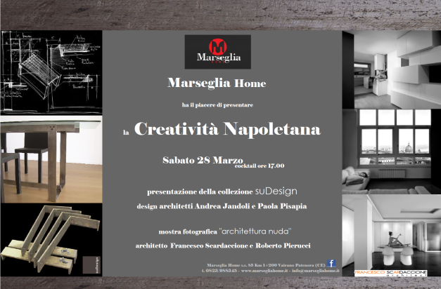 suDesign invito 28-3-15_Marseglia Home